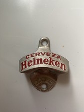 Vintage Starr X Stationary Heineken Wall Mounted Bottle Opener In Original Box picture