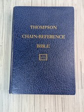 Vintage 1982 Thompson Chain-Reference Bible - Fourth Improved Edition - KJV picture