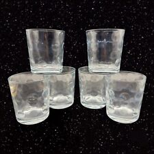Pasabahce Art Of Glass Turkey Crystal Clear Set Of 6 Old Fashioned Lowball 4”T picture
