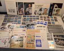 NASA SPACE PROGRAM Vintage 60's 70's Ephemera BUNDLE Mix LOT Shuttle Astronaut picture