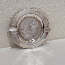 Rare 1955 Campbell’s Soup Silver Jubilee Silver Plate Ashtray Wm Rogers Campbell picture