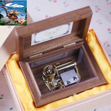  30 NOTE WALNUT WOODEN WIND UP MUSIC BOX : REMEMBER WHEN @ ALAN JACKSON picture