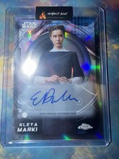 2026 Topps Chrome Star Wars Kleya Marki Auto Elizabeth Dulau #97 picture