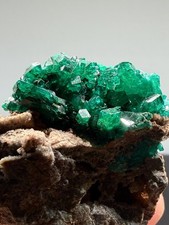 High Quality Dioptase Specimen From Namibia, 54gm, 6cm, US TOP Crystals picture