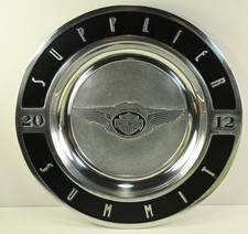 2012 Harley-Davidson Wilton Armetale Metal Serving Round Tray 110th Anniversary picture