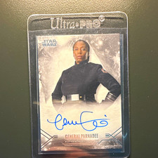 2024 Topps Star Wars Rise of Skywalker General Parnadee GA-52 Stellar Auto picture