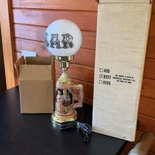 New In Box Vintage German Beer Stein Bar Globe Functional Lamp Man Cave picture