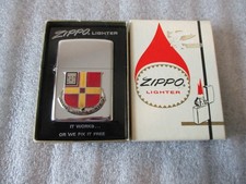 NOS ZIPPO LIGHTER 1973 US ARMY 81st FIELD ARTILLERY REGIMENT w/ORIG BOX picture