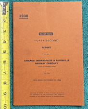 1938 CI&L RR Monon Railroad Chicago Indianapolis & Louisville Kentucky Railway picture