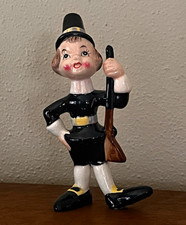 Vintage KREISS Wee Pilgram Figure Thanksgiving 1956 repair A picture