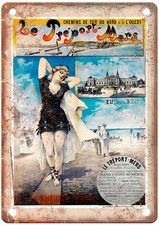 Vintage GRAY Henri Travel Poster Retro Look Sign T2337 picture