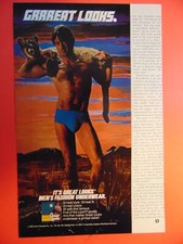 1982 GREAT LOOKS Men's Fashion Underwear vintage print ad picture