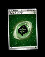 SVE Leaf / Grass Energy Cosmo Holo w/ Swirls SVE 001 NM Pokemon TCG 3 picture