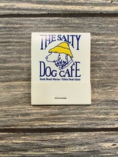 The Salty Dog Cafe Hilton Head Island Vintage Dog Sailor Logo Matchbook picture