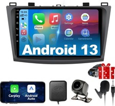 Android 13 Car Stereo Radio Compatible with Mazda 3 2010-2013, 9 Inch Touch S... picture