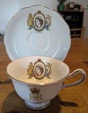 Queen Elizabeth II Coronation 1953 Tea Cup & Saucer  Royal Albert bone china picture