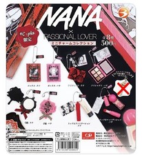 NANA x PASSIONAL LOVER keycharm set of 8 Gashapon Capsule Toys Gacha picture
