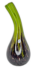 Fenton - Fetty Gourd Vase Red-Green LE 55/150 Stamped/Signed 2006 picture