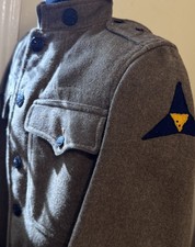 WWI K troop, 3rd Cavalry Regt, 3rd CORPS • M1917 “British Contract” Service Coat picture