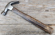 Vintage Vaughan V16 Claw Hammer w/ Octagonal Handle - 16 OZ USA Made Hammer picture