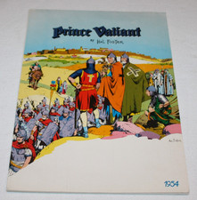 vintage 1979 Prince Valiant by Hal Foster 1954 Sunday Pages Pacific Comics Club picture
