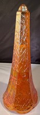1920s Jeannette Marigold Carnival Glass Car Hearse Limo Bud Approx. 7