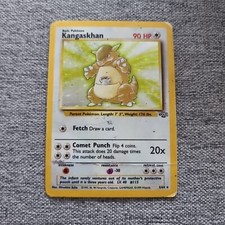 Kangaskhan HOLO 5/64 Jungle Set Original Rare Pokémon Card WOTC Unlimited TCG HP picture