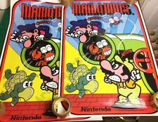Mario Bros Arcade Side Art Decal 2 Piece set Laminated High Quality Nintendo picture