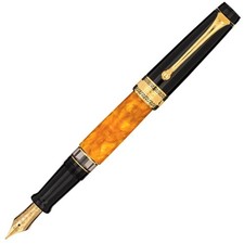 Aurora Sole Mio Fountain Pen Extra Fine Nib 14K Orange 997-NAO-E picture