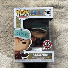 Sakazuki Funko Pop #1913 ONE PIECE Canada GameStop Exclusive Sticker picture