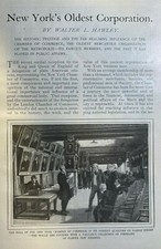 1901 New York Chamber of Commerce illustrated picture