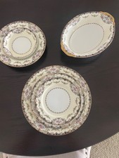 vintage Old English china service for 6, from Fastlich, Panama hastoric seller picture