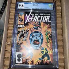 1986 X-Factor #6 1st Appearance Apocalypse CGC 9.6 White Pages NM+ Marvel Comics picture