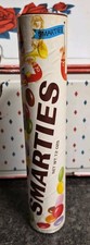 Vintage Empty Smarties Candy 8.5 inch Long Tube With Lid, 1950s Excellent Cond picture
