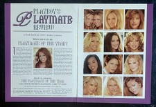 Playboy PICTORIAL ONLY - 2000 PLAYMATE REVIEW    12 pages picture