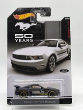 2014 Hot Wheels Custom '12 Ford Mustang Mustang 50 Years 7/8 Walmart Exclusive picture