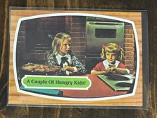 1969 1971 TOPPS BRADY BUNCH #30 A COUPLE OF HUNGRY KIDS NM+ picture