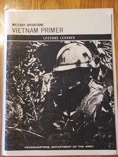 MILITARY OPERATIONS VIETNAM PRIMER, Col. David Hackworth, SIGNED RARE OOP picture