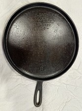 Wagner Ware Sidney -O- No. 8A  Griddle c. 1922–1924 pre-catalog-number pre-1108. picture