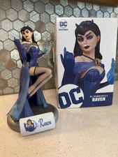DC Collectibles Bombshells Raven Statue Ant Lucia Limited #0434/5200 w/ Box picture