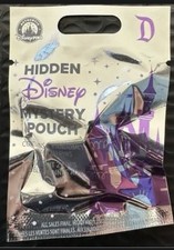 (5 pack)  2026 Disneyland Hidden Mickey Mystery Pouch Wave B 2 Pins/Bag Sealed picture