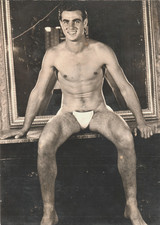Gay Interest - Vintage   Male Physique Photos  ATHLETIC MODEL GUILD  3 x 4