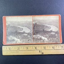 Lookout Mountain Chattanooga Tennessee Stereoview J.B. Linn 1870s Flat Mount picture