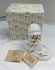 ENESCO Precious Moments Figurine Love Covers All 12009 Vintage 1984 picture