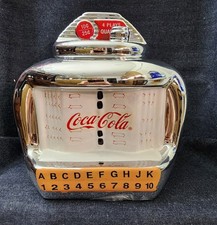 Vintage Coca-Cola Ceramic Jukebox Cookie Jar Gibson New In Original Box Pristine picture