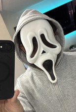 KNB Scream Ghostface 3D Printed Mask Halloween Cosplay Gen 1 Replica picture