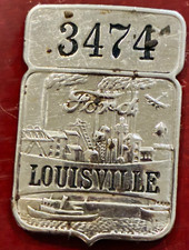 Ford Louisville 1987 Original Silver Advertising Badge Pin - Automobiles picture