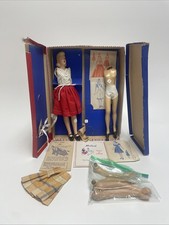 Vintage 1940s Peggy McCall Fashion Model Sewing Mannequin Doll Set Original Box  picture