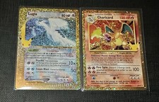 Pokemon TCG 30th Celebration Classic Lot of 2- Lugia & Charizard Holo picture