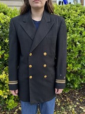 Vintage 1960s US Navy Dress Jacket Coat Summer Weight LTJG picture